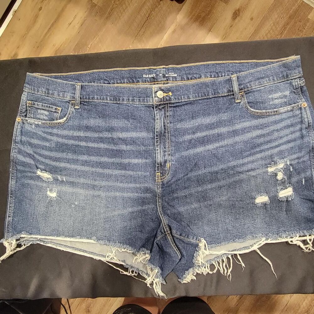 Plus size 28-Old-navy Women's Blue and Navy Shorts